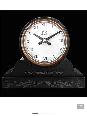 Taylor Swift folklore Wood Black Clock Invisible String time, wondrous time